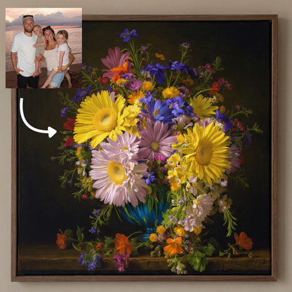 The Hidden Floral Portrait™