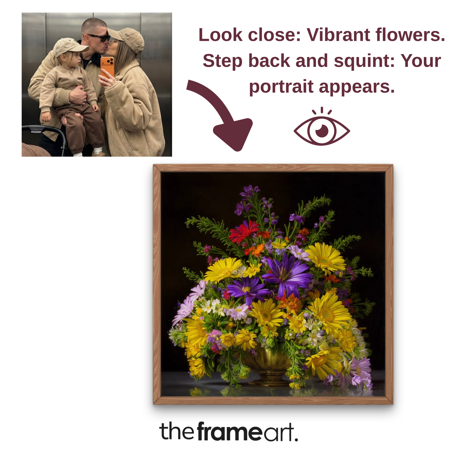 The Hidden Floral Portrait™