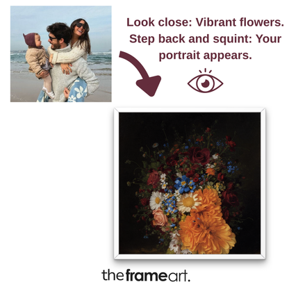 The Hidden Floral Portrait™
